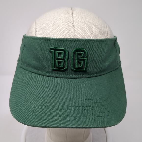 BG Sun Visor Cap Green One Size Adjustable Lightweight Embroidered Busch Gardens - Picture 2 of 9